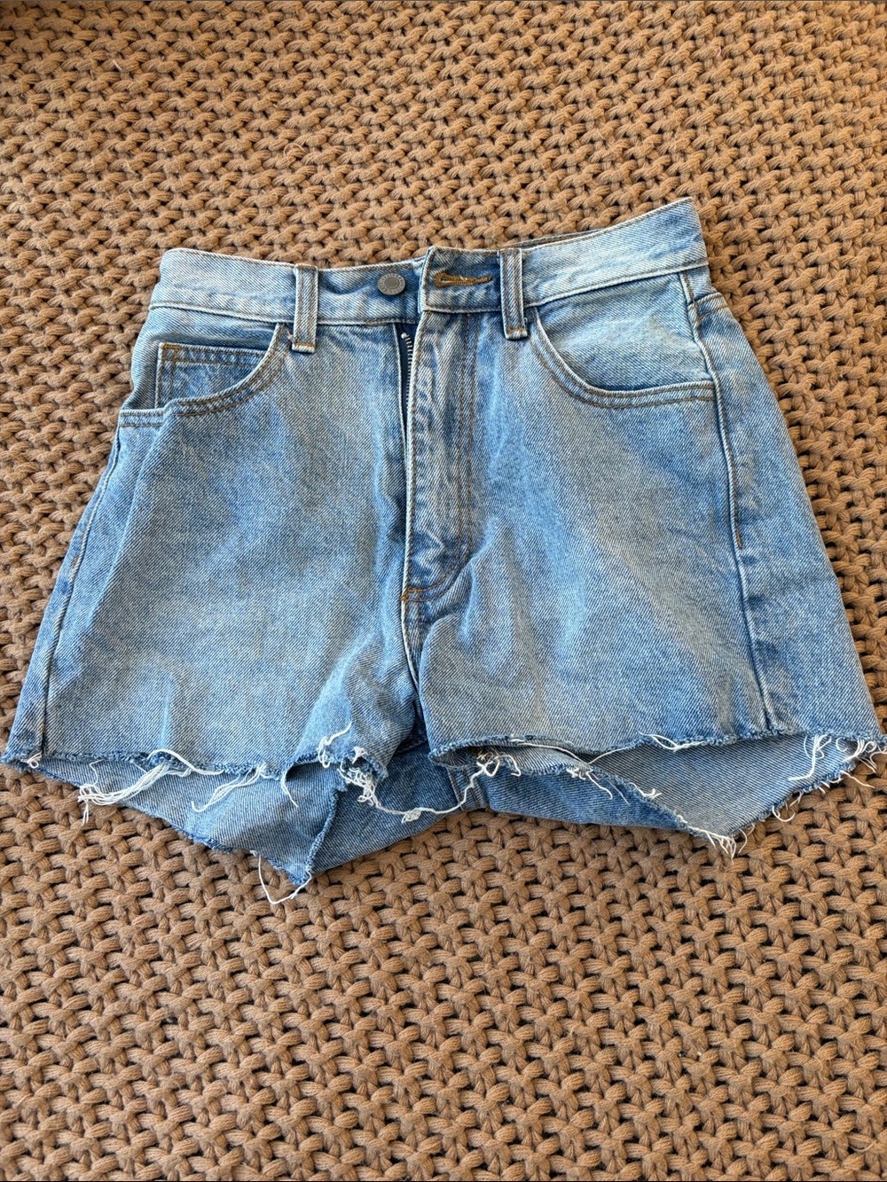 Brandy Melville at Pacsun cutoff shorts